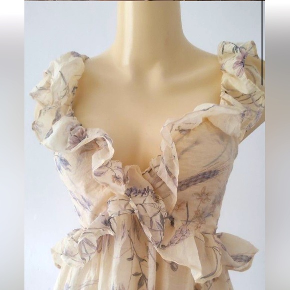 H&M Dresses & Skirts - H&M Lyocell-blend flounced dress-worn once